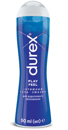 Гель-змазка Дюрекс (Durex) Плей Філ (Play Feel) тривалої дії 50 мл